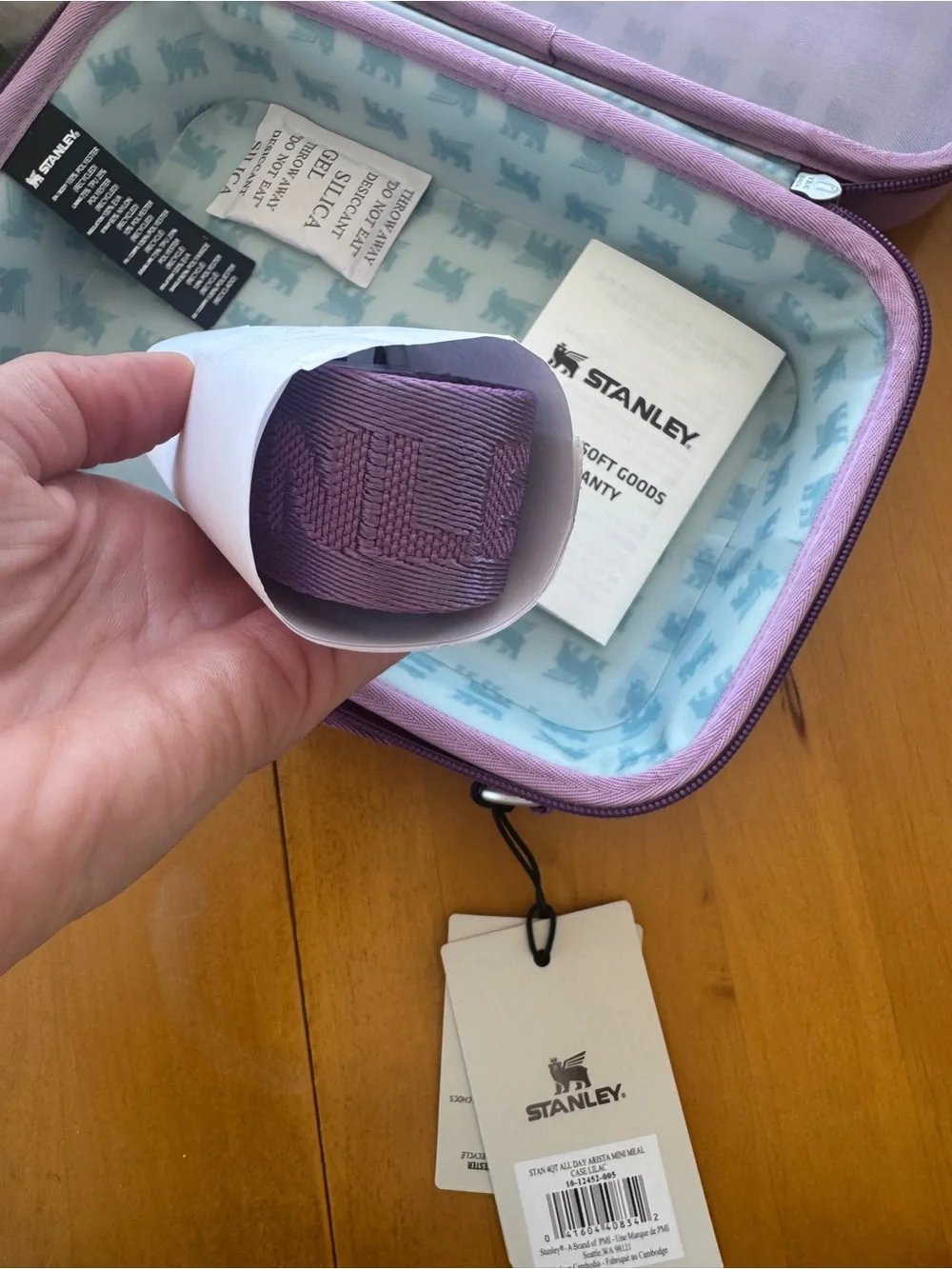 NEW WITH TAGS Stanley Lilac Mini  Lunchbox Cooler - Picture 4 of 10